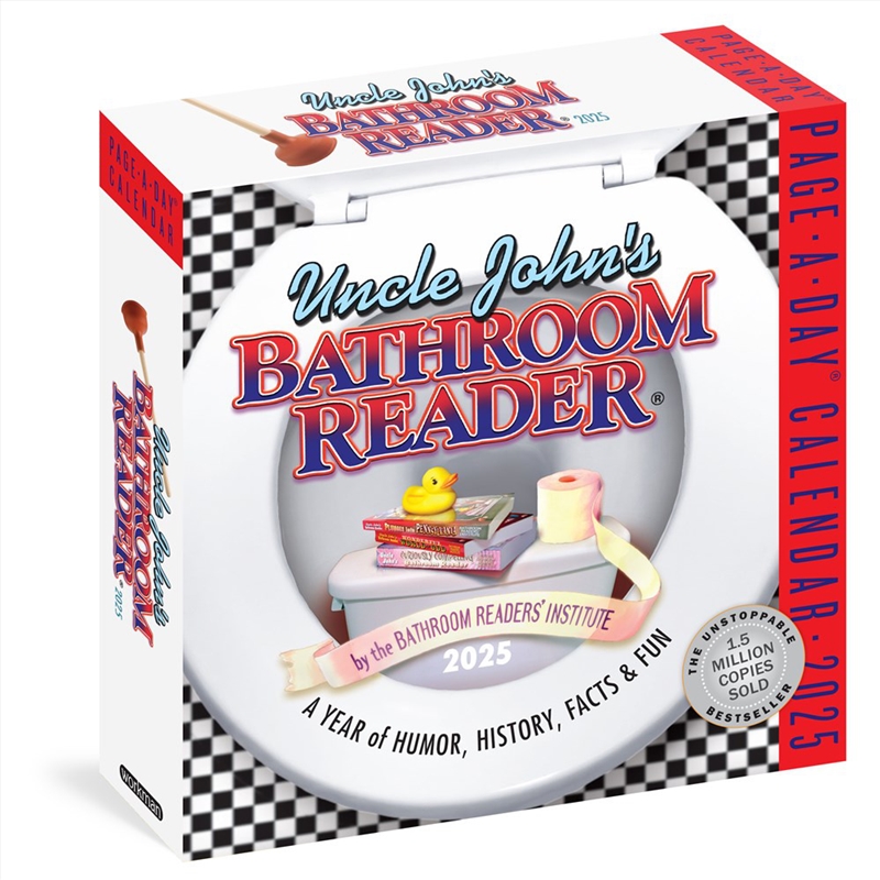 Uncle John's Bathroom Reader Page-A-Day  Calendar 2025/Product Detail/Adults Activity Books