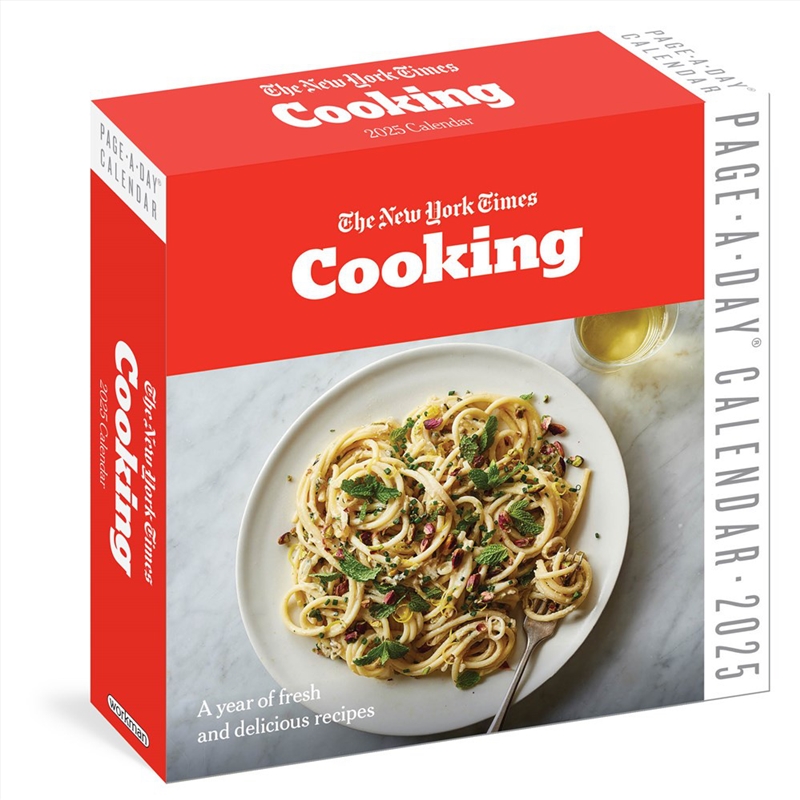 New York Times Cooking Page-A-Day  Calendar 2025/Product Detail/Recipes, Food & Drink