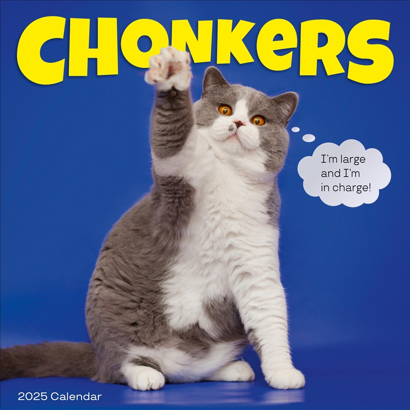 Chonkers Wall Calendar 2025/Product Detail/Calendars & Diaries