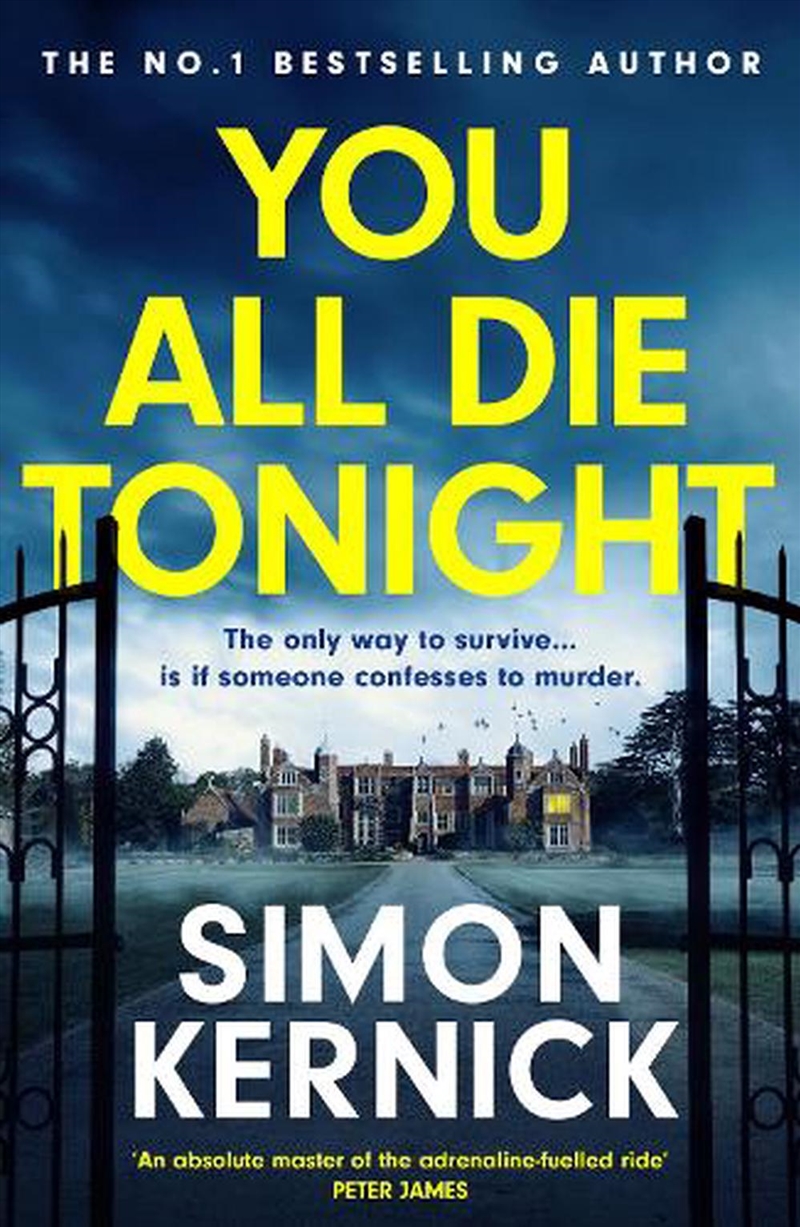 You All Die Tonight/Product Detail/Thrillers & Horror Books