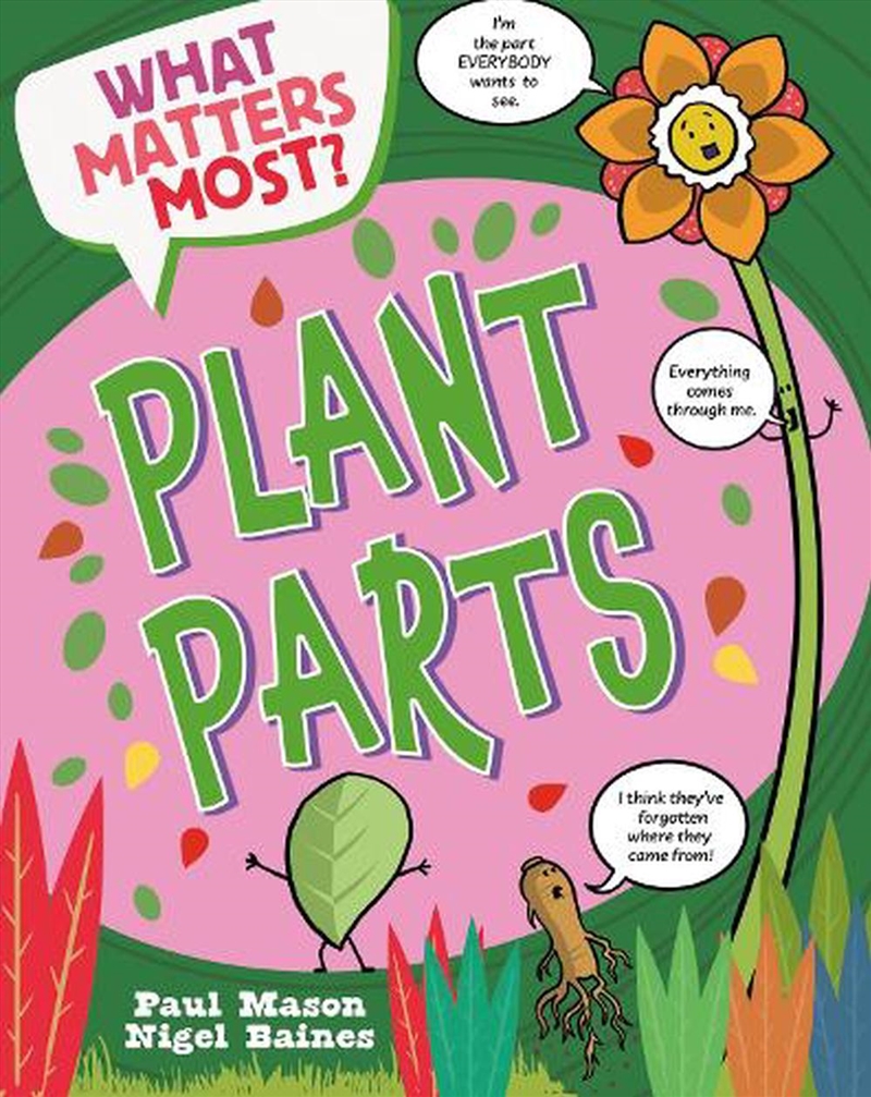 What Matters Most?: Plant Parts/Product Detail/Childrens