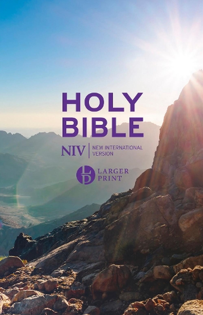 NIV Larger Print Personal Value Hardback Bible/Product Detail/Religion & Beliefs