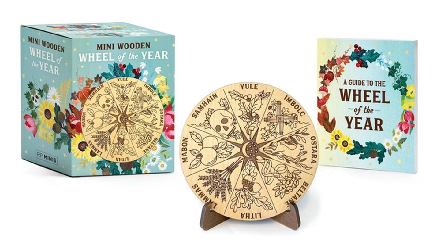 Mini Wooden Wheel of the Year/Product Detail/Religion & Beliefs