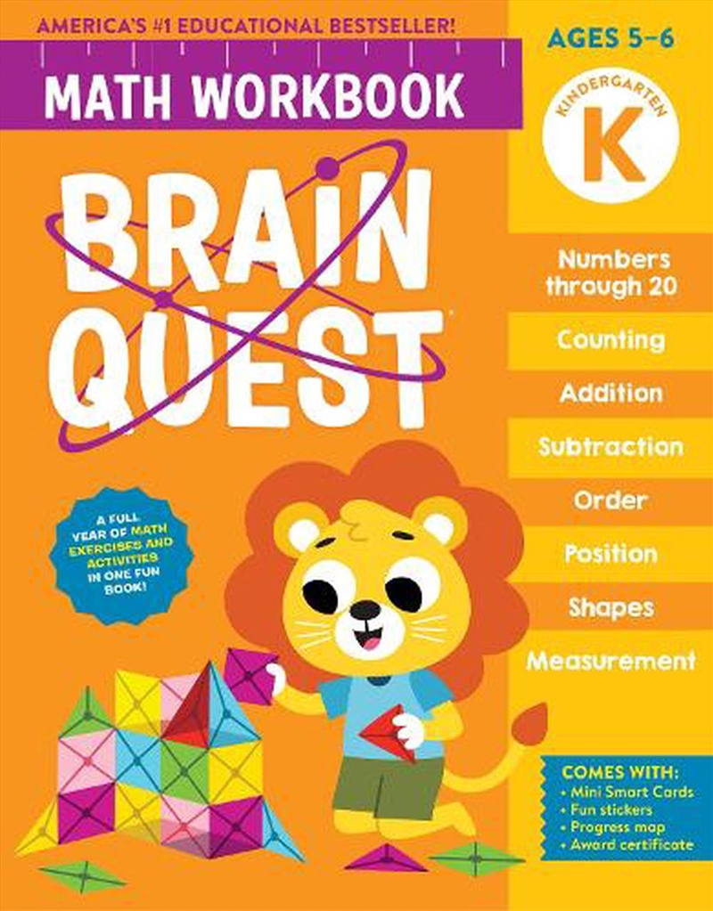 Brain Quest Math Workbook: Kindergarten/Product Detail/Children