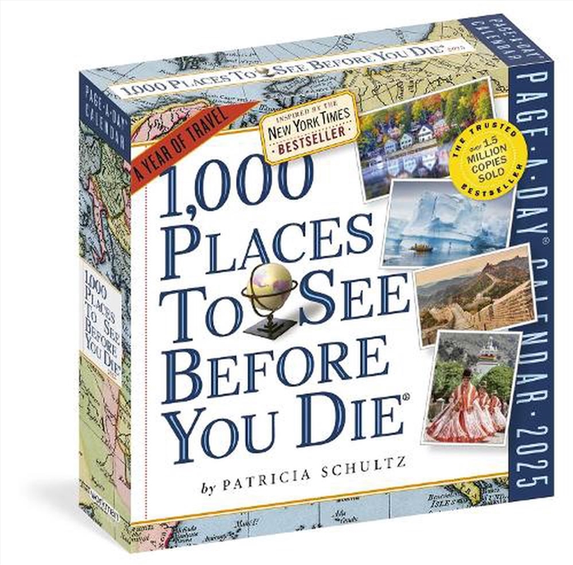 1,000 Places to See Before You Die Page-A-Day  Calendar 2025/Product Detail/Travel & Holidays