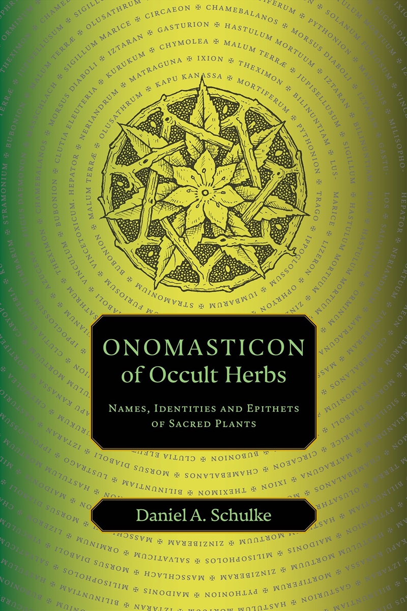 Onomasticon of Occult Herbs/Product Detail/Religion & Beliefs