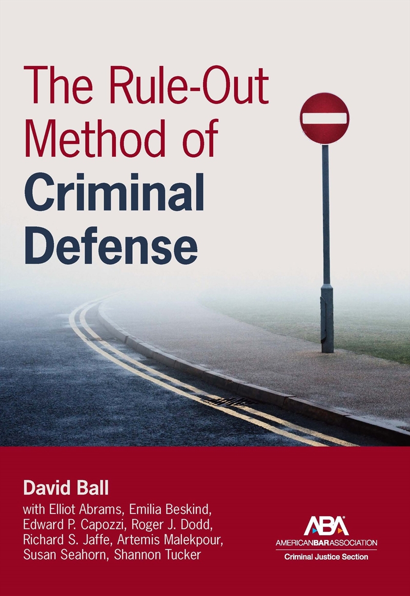 The Rule-Out Method of Criminal Defense/Product Detail/Reading