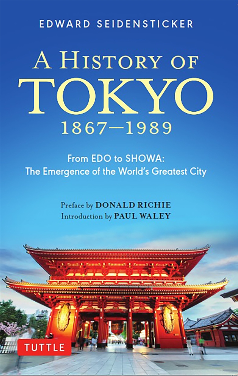 A History of Tokyo 1867-1989/Product Detail/History