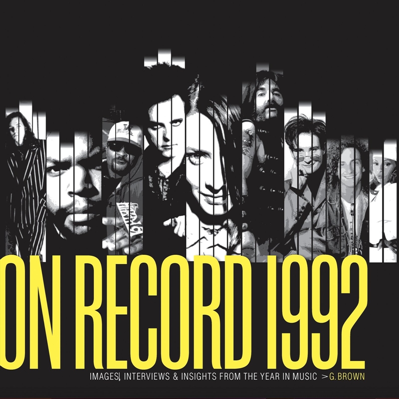 On Record: Vol. 9 1992: Images, Interviews & Insights From the Year in Music/Product Detail/Arts & Entertainment