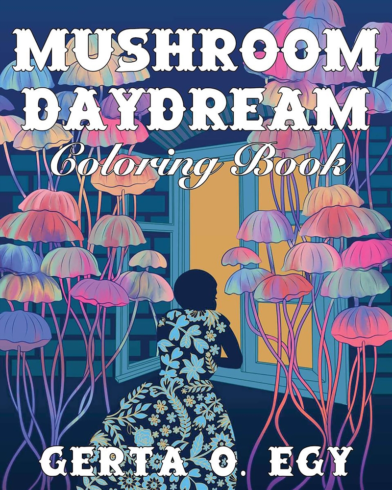 Mushroom Daydream Coloring Book/Product Detail/Crafts & Handiwork