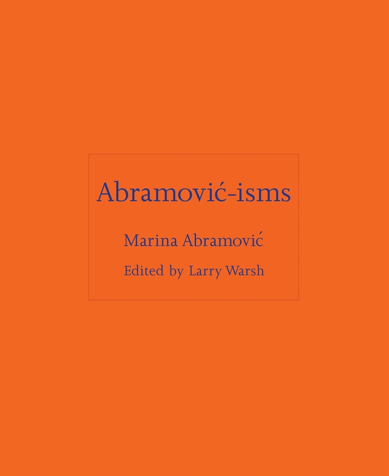 Abramovi-isms/Product Detail/Reference & Encylopaedias