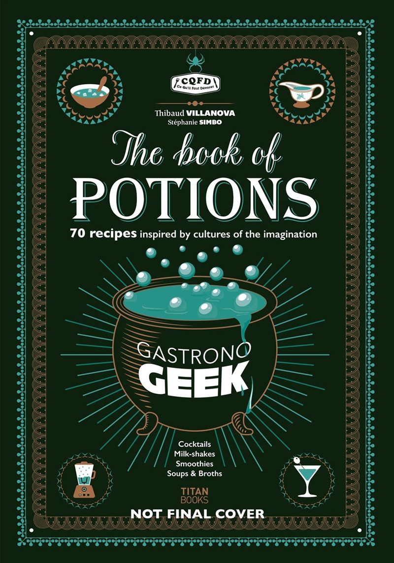 Gastronogeek The Book of Potions/Product Detail/Recipes, Food & Drink