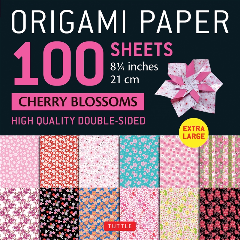 Origami Paper 100 sheets Cherry Blossoms 8 1/4" (21 cm)/Product Detail/Reading