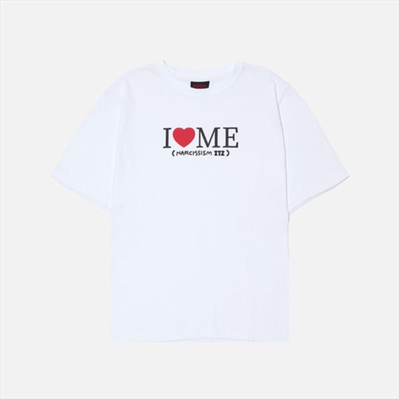 Nct Jaemin - Narcissism & Itzavibe Collaboration Official MD I Love Me T-Shirt L/Product Detail/KPOP Merch