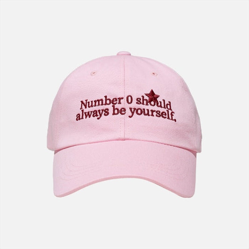 Nct Jaemin - Narcissism & Itzavibe Collaboration Official MD Saying Cap Pink/Product Detail/KPOP Merch