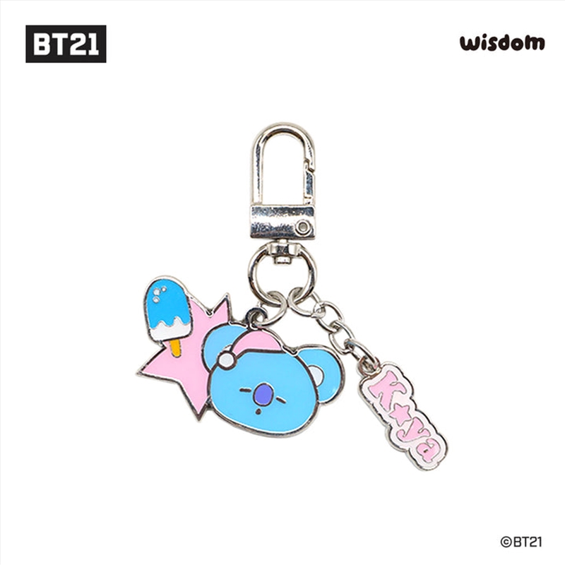 Bt21 - Adult Metal Keyring Koya/Product Detail/KPOP Merch