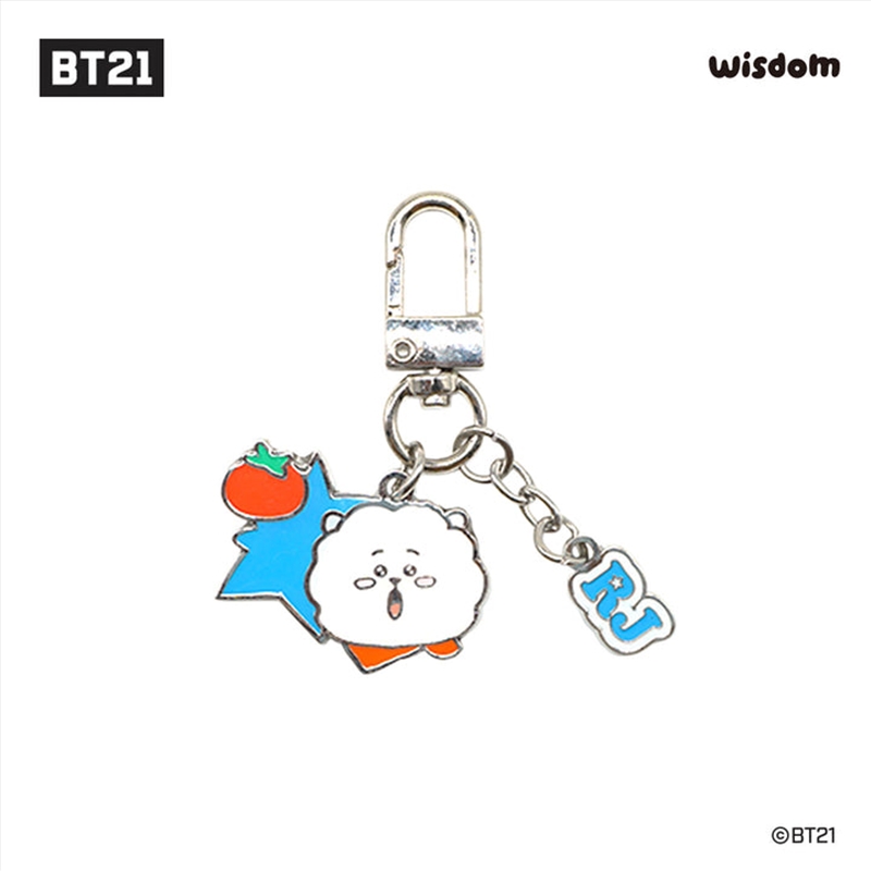 Bt21 - Adult Metal Keyring Rj/Product Detail/KPOP Merch