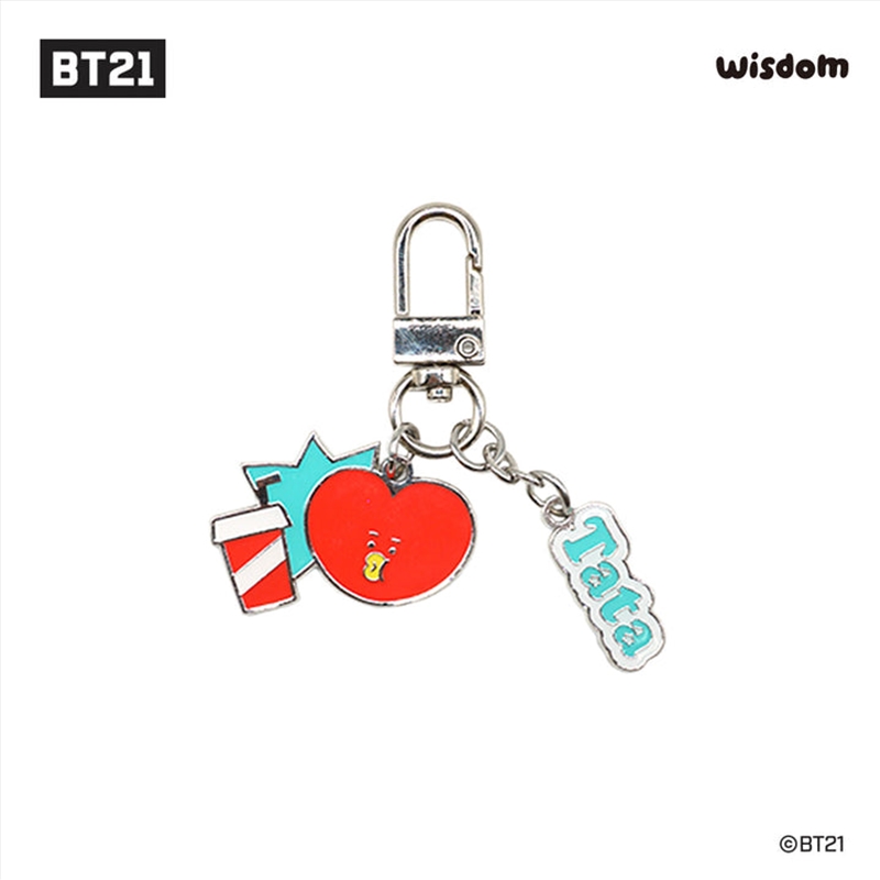 Bt21 - Adult Metal Keyring Tata/Product Detail/KPOP Merch