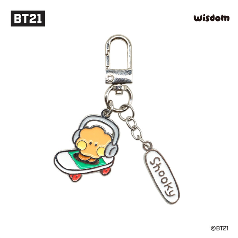 Bt21 - Minini A Day Of Metal Keyring Shooky/Product Detail/KPOP Merch