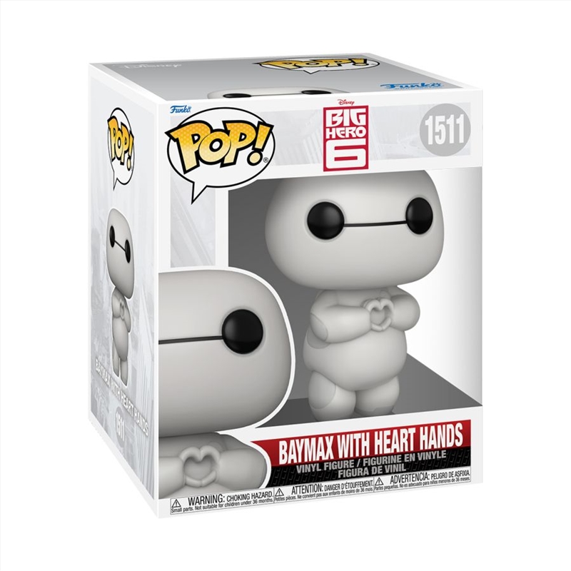 Big Hero Six - Baymax (Heart Hands) 6" Pop!/Product Detail/Movies