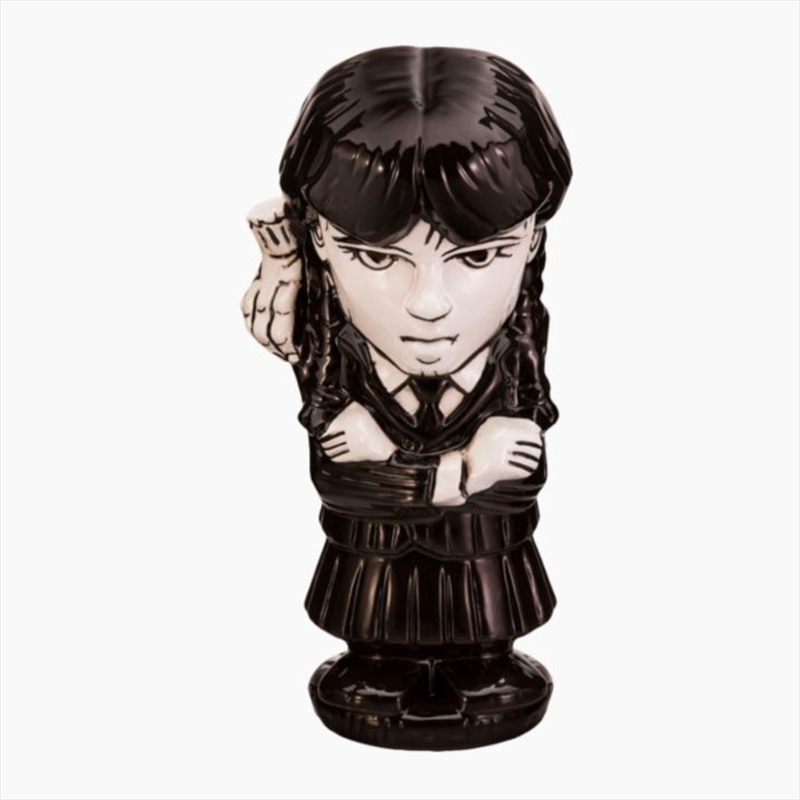 Wednesday (TV) - Wednesday Addams with Thing Geeki Tikis Mug/Product Detail/Mugs