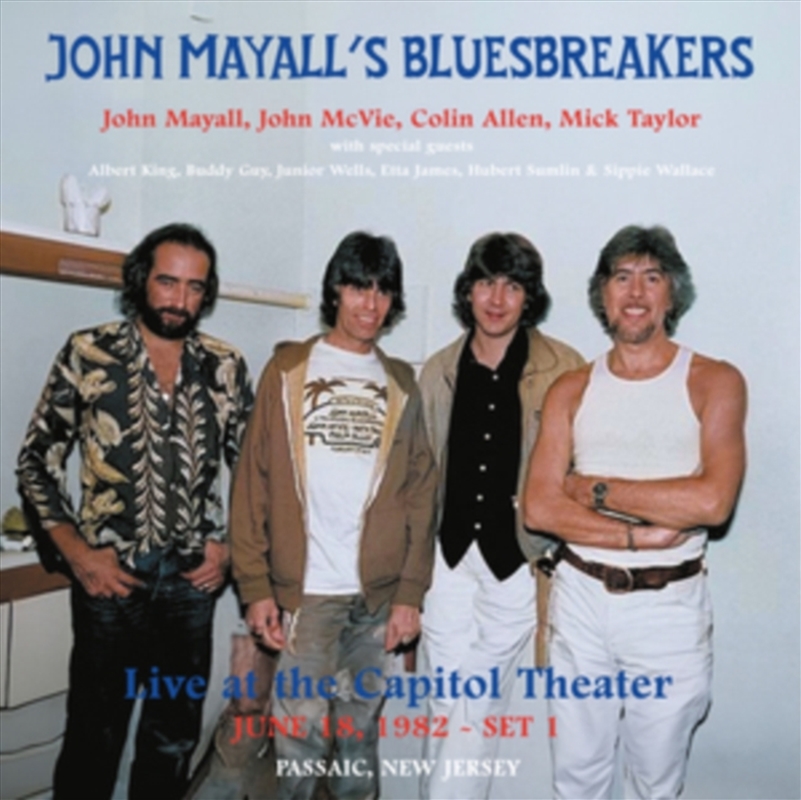 Live At The Capitol Theater - June 18 1982 (Set 1)/Product Detail/Blues