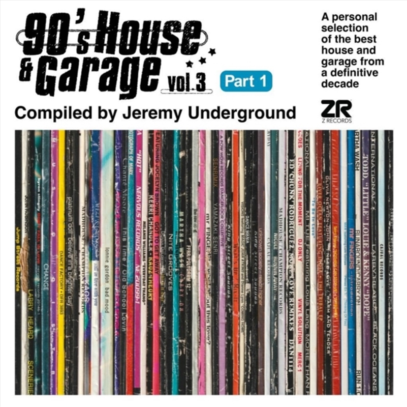 90's House & Garage 3: Compiled By (Pt 1)/Product Detail/Dance