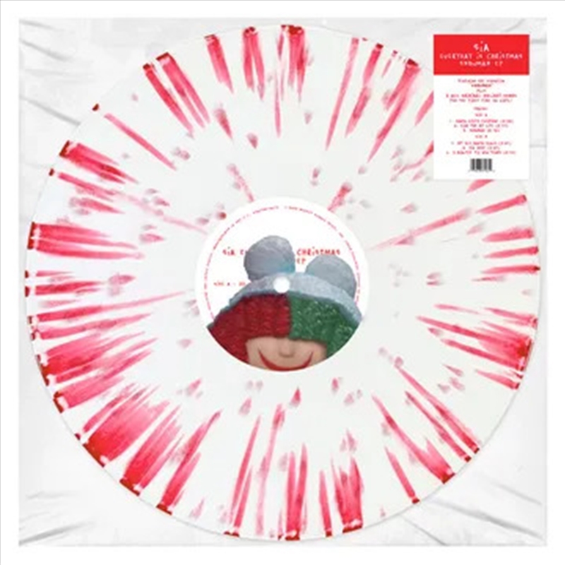 Everyday Is Christmas - Snowman Red/White Splatter Vinyl/Product Detail/Christmas