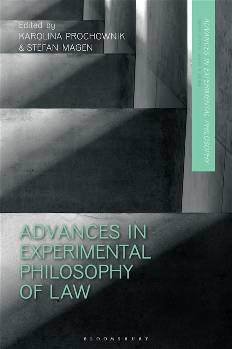 Advances in Experimental Philosophy of Law/Product Detail/Reading