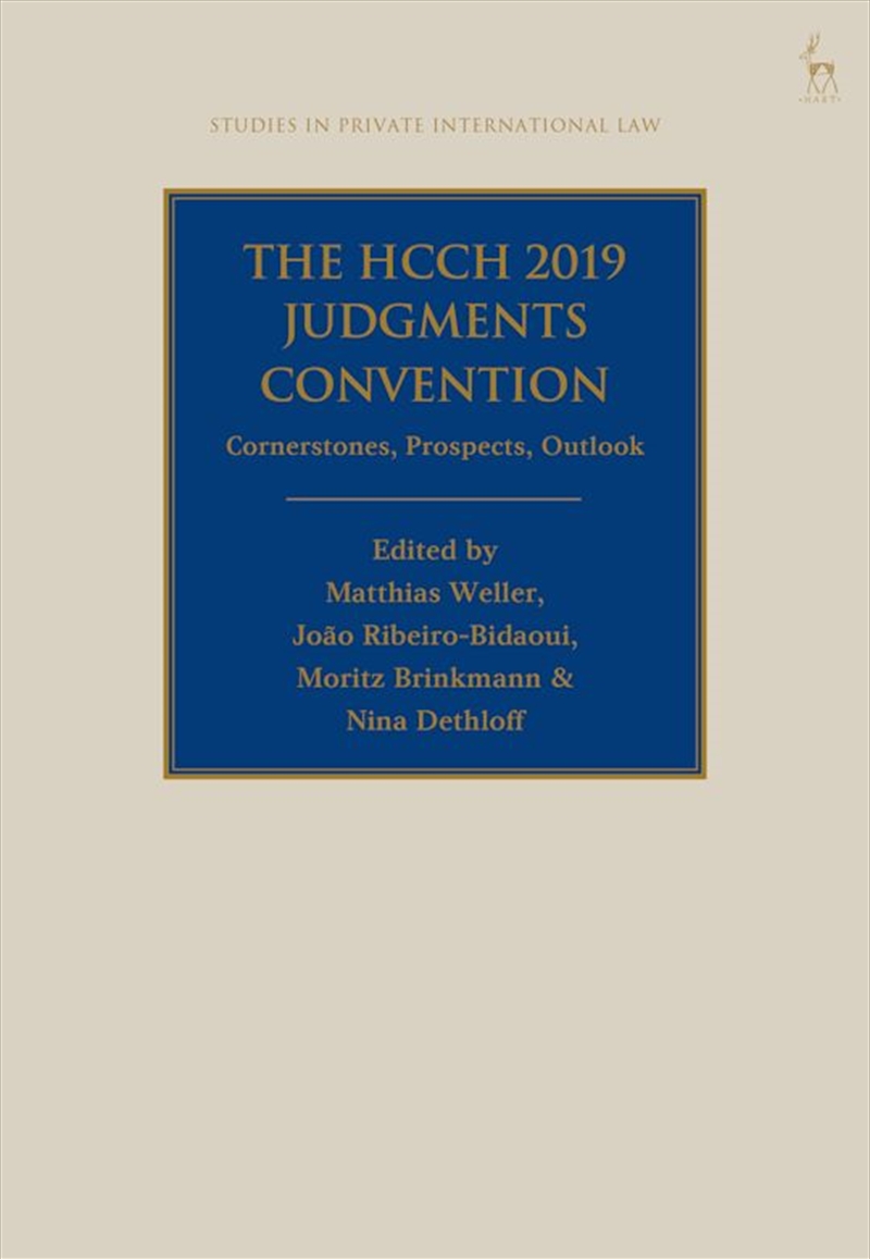 The HCCH 2019 Judgments Convention: Cornerstones, Prospects, Outlook/Product Detail/Reading