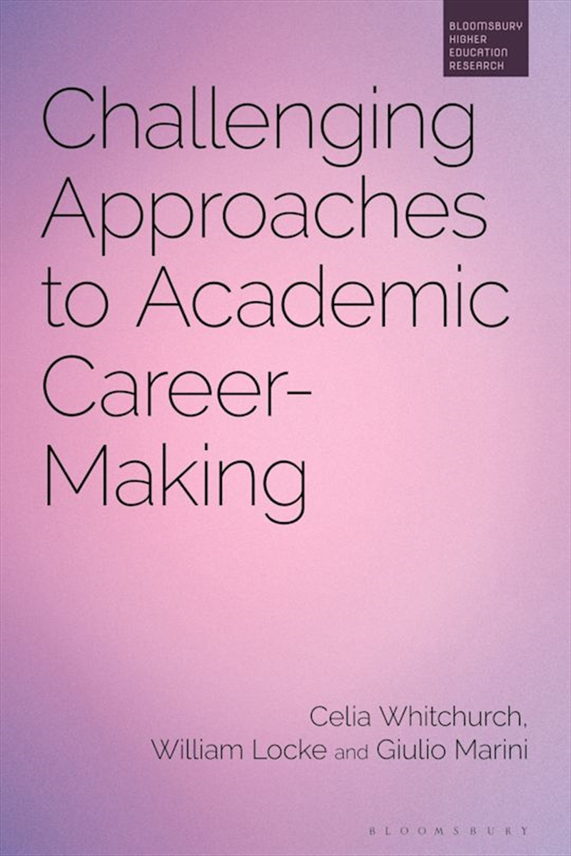 Challenging Approaches to Academic Career-Making/Product Detail/Reading