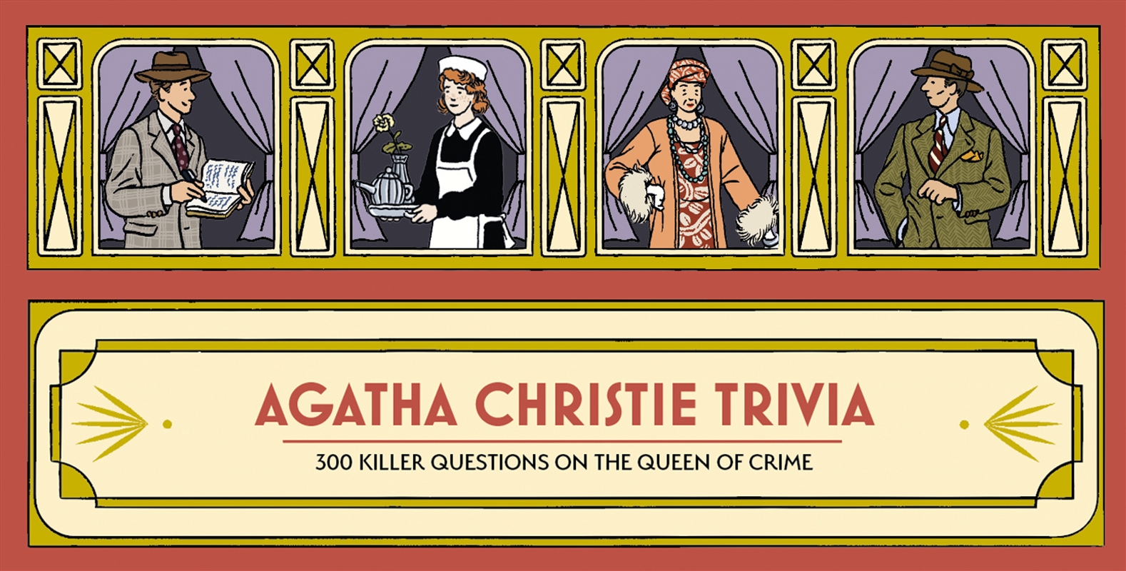 Agatha Christie Trivia/Product Detail/Adults Activity Books