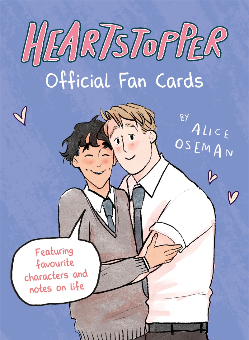 Heartstopper Official Fan Cards/Product Detail/Reading