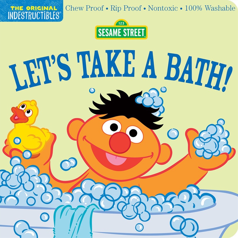 Indestructibles: Sesame Street: Let's Take a Bath!/Product Detail/Early Childhood Fiction Books