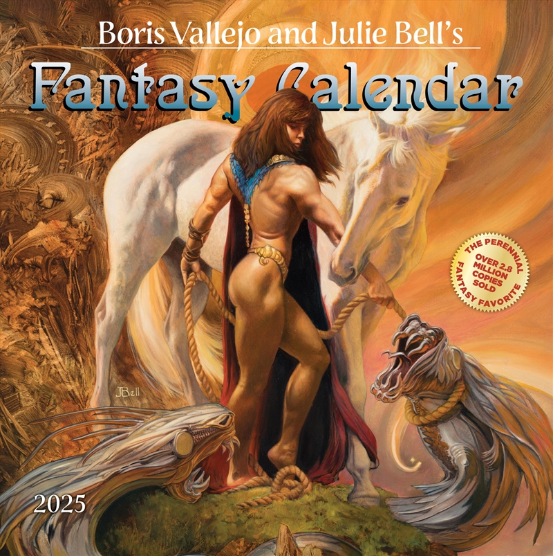 Boris Vallejo and Julie Bell's Fantasy Wall Calendar 2025/Product Detail/Reading