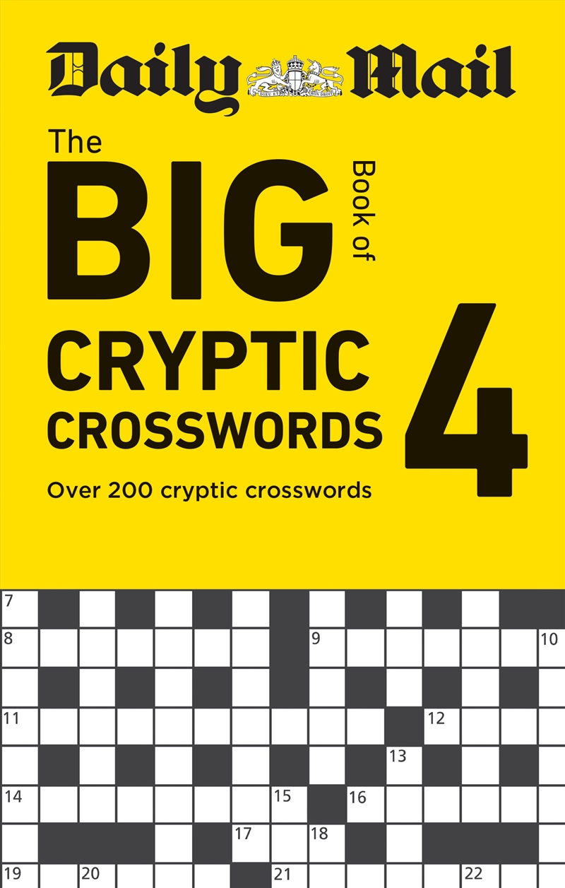 Daily Mail Big Book of Cryptic Crosswords Volume 4/Product Detail/Adults Activity Books