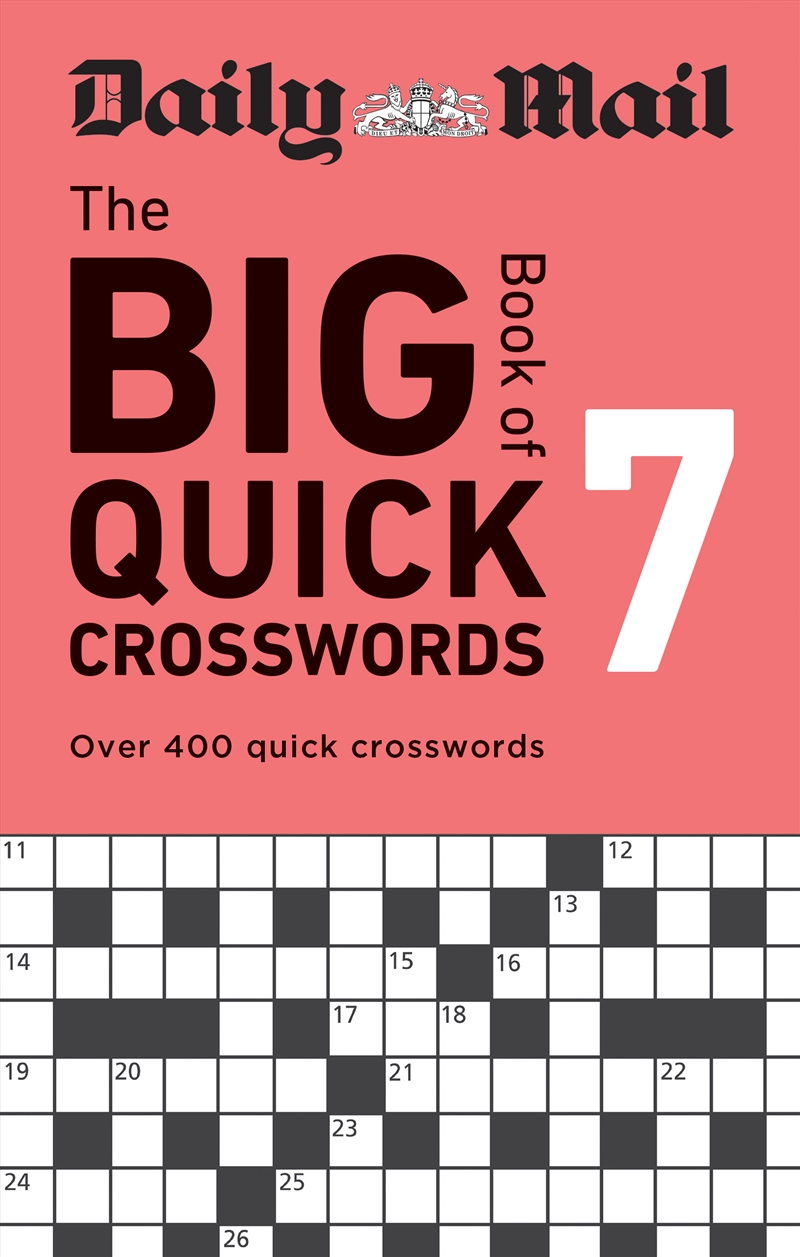 Daily Mail Big Book of Quick Crosswords Volume 7/Product Detail/Adults Activity Books