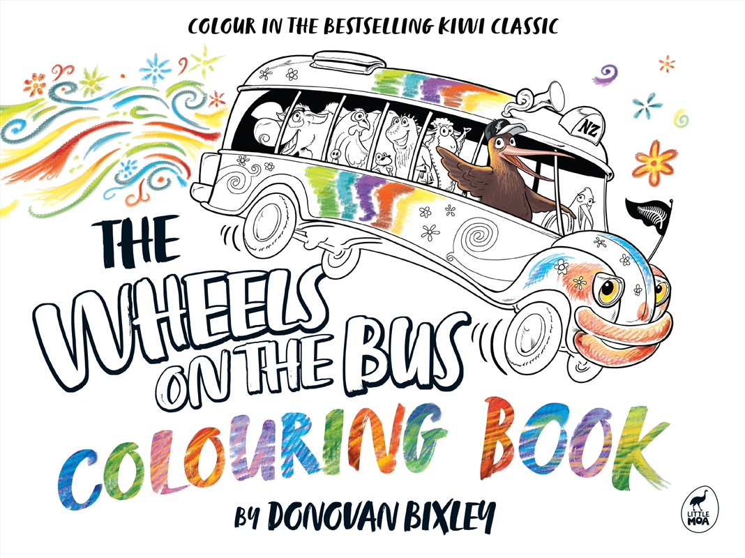 The Wheels on the Bus Colouring Book/Product Detail/Kids Activity Books