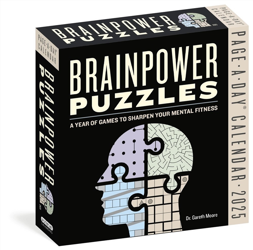 Brainpower Puzzles Page-A-Day  Calendar 2025/Product Detail/Adults Activity Books