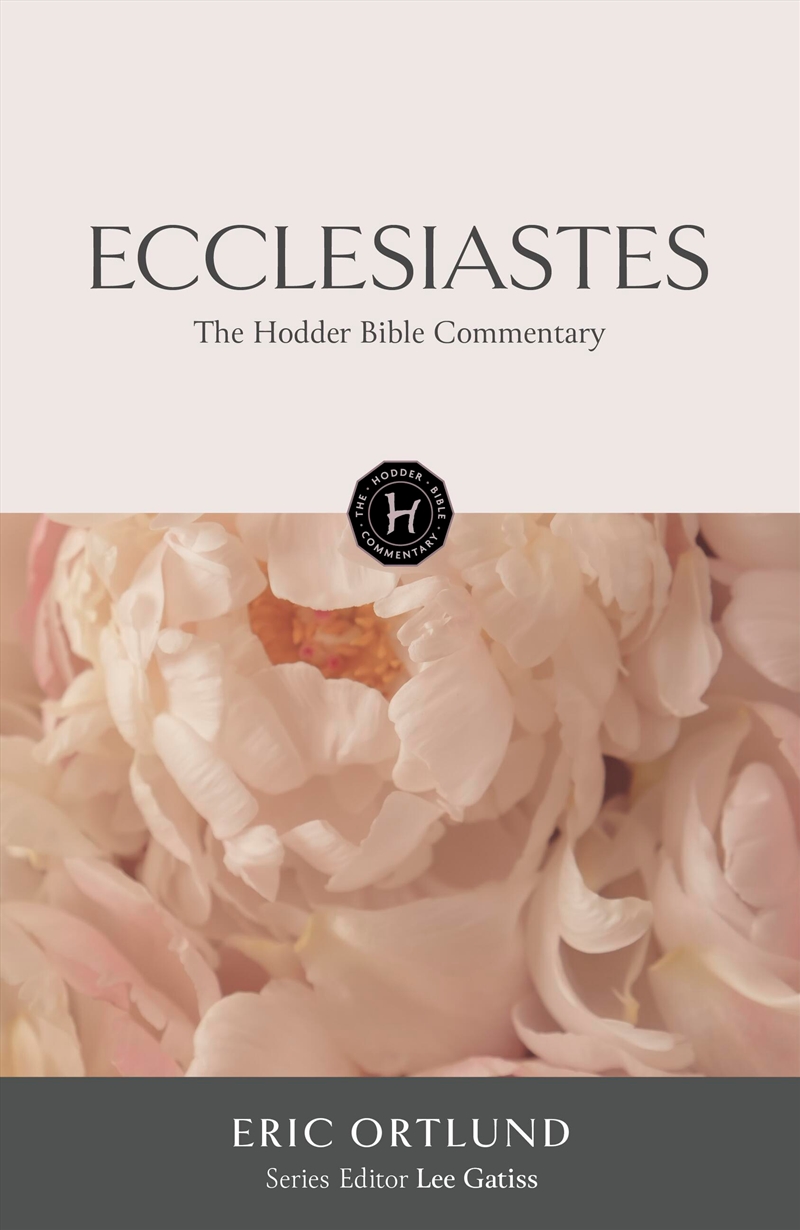 The Hodder Bible Commentary: Ecclesiastes/Product Detail/Religion & Beliefs