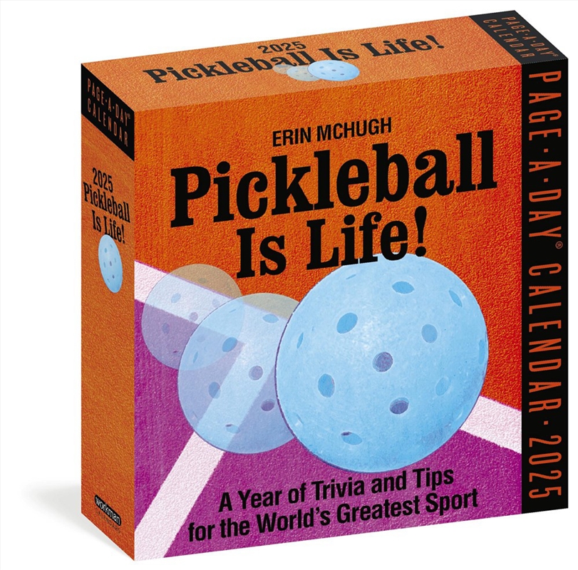 Pickleball Is Life! Page-A-Day  Calendar 2025/Product Detail/Sport & Recreation