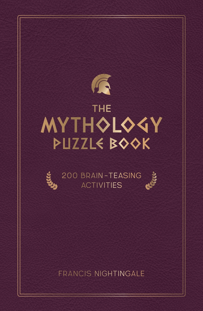 The Mythology Puzzle Book/Product Detail/Adults Activity Books