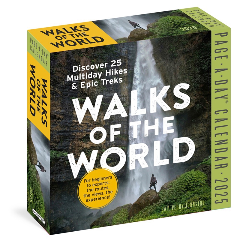 Walks of the World Page-A-Day  Calendar 2025/Product Detail/Travel & Holidays