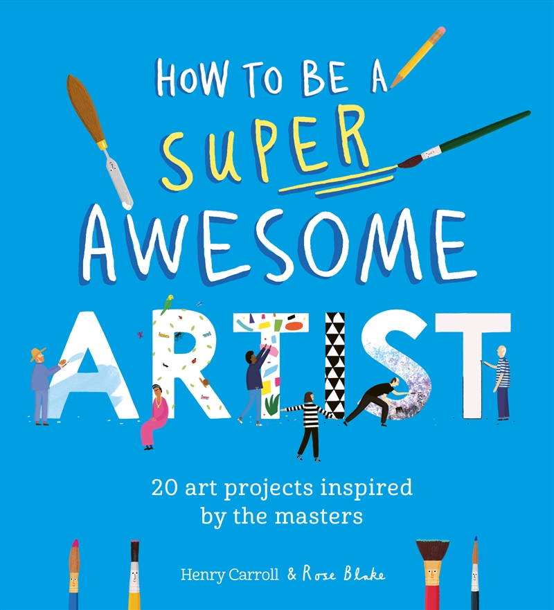 How to Be a Super Awesome Artist/Product Detail/Kids Activity Books