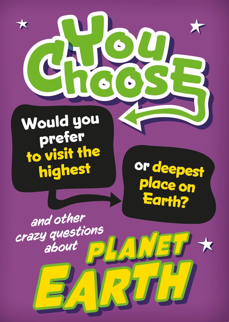 You Choose: Planet Earth/Product Detail/Childrens