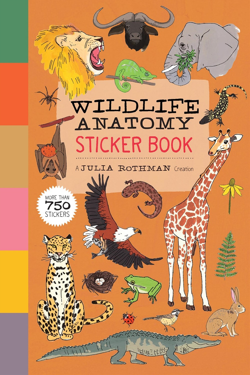 Wildlife Anatomy Sticker Book/Product Detail/Animals & Nature