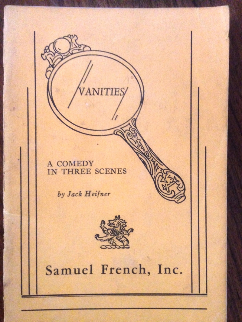 Vanities: A Comedy in Three Scenes/Product Detail/Literature & Poetry