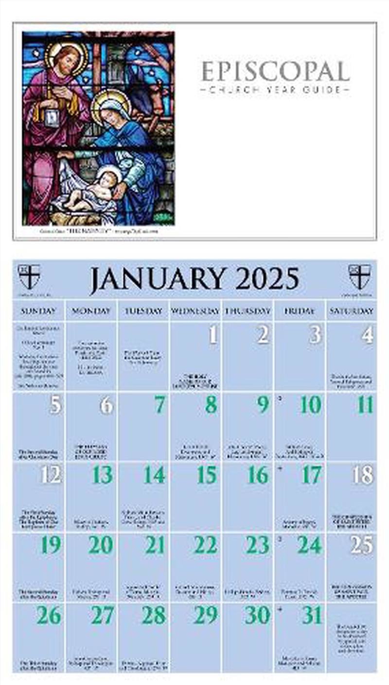 2025 Episcopal Church Year Guide Kalendar/Product Detail/Religion & Beliefs