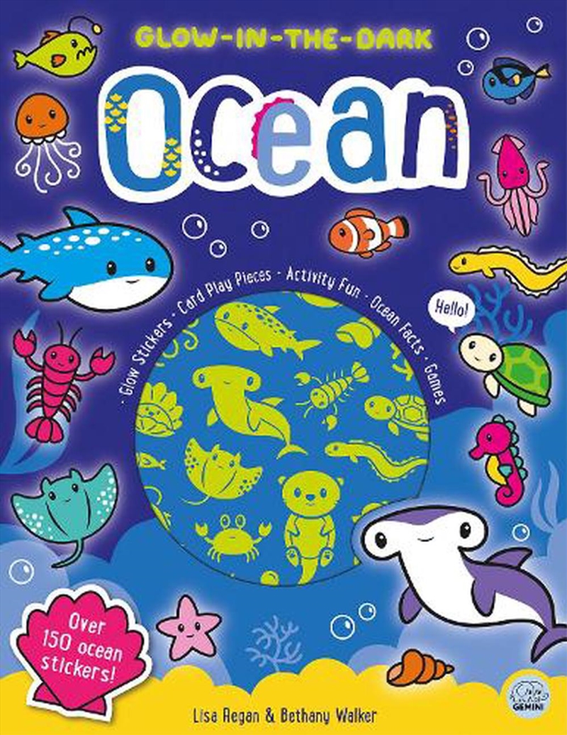 Glow-in-the-Dark Ocean Sticker Activity/Product Detail/Kids Activity Books