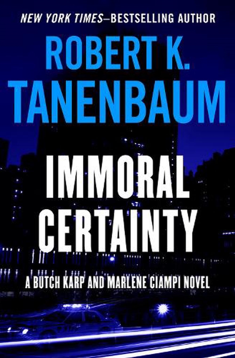 Immoral Certainty/Product Detail/Thrillers & Horror Books